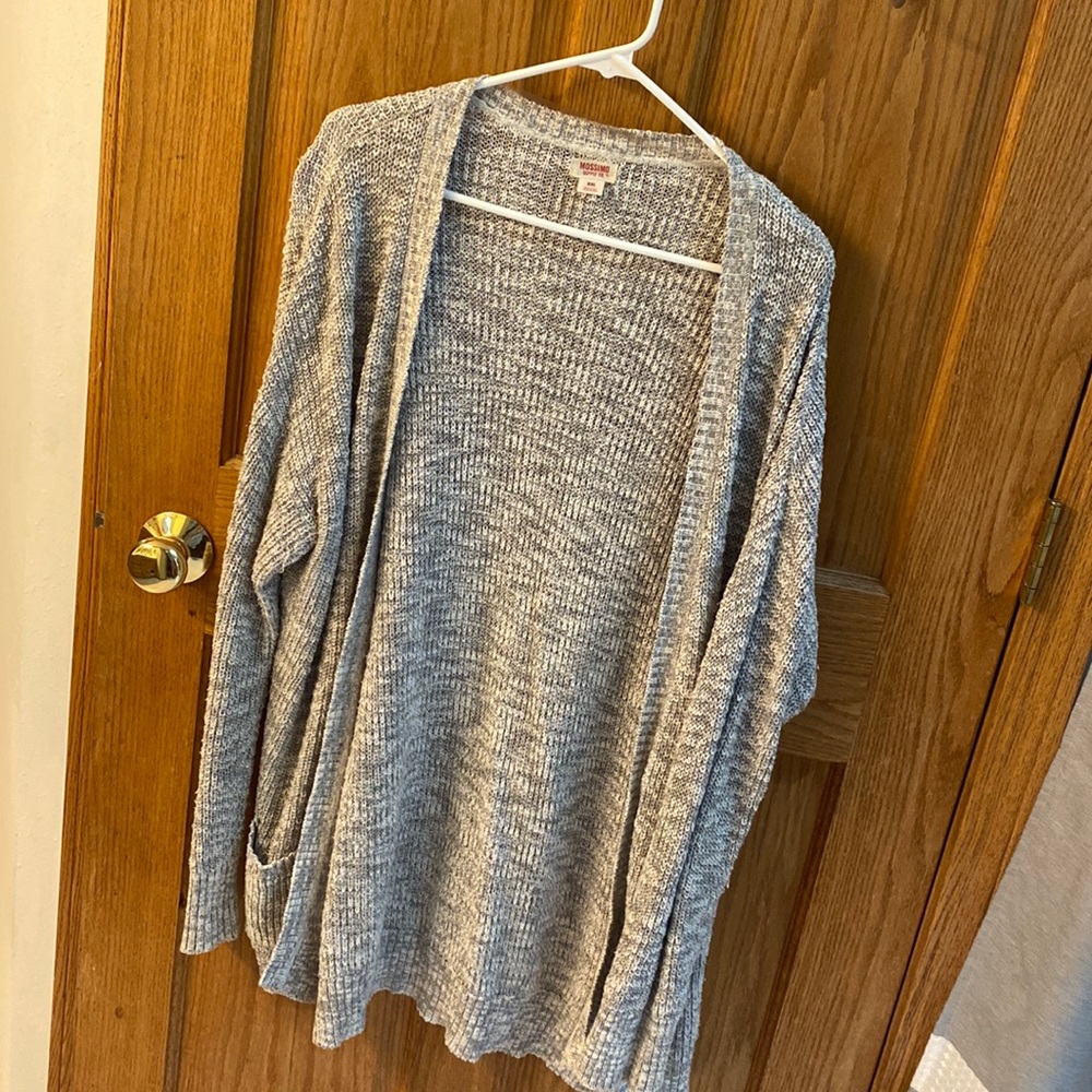 Heather Grey cardigan